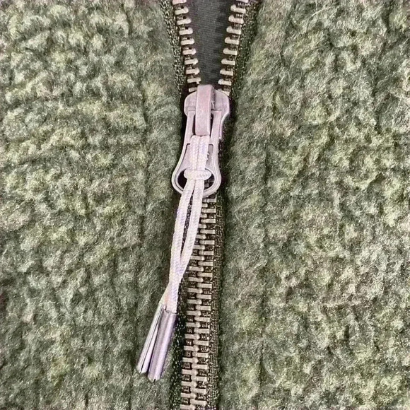 Vuori Idyllwild Sherpa Men’s Jacket Forest Green Large New - Picture 9 of 13